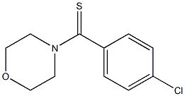 (4-chlorophenyl)(morpholino)methanethione