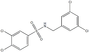 N1-(3,5-dichlorobenzyl)-3,4-dichlorobenzene-1-sulfonamide