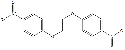 1,2-双(4-硝基苯氧基)乙烷,,结构式