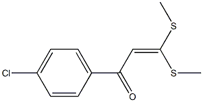 1-(4-chlorophenyl)-3,3-di(methylthio)prop-2-en-1-one|