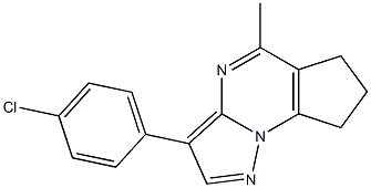 3-(4-chlorophenyl)-5-methyl-7,8-dihydro-6H-cyclopenta[e]pyrazolo[1,5-a]pyrimidine