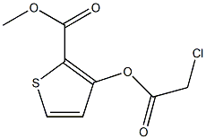 methyl 3-[(2-chloroacetyl)oxy]thiophene-2-carboxylate|