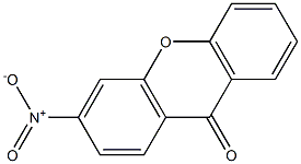 3-nitro-9H-xanthen-9-one,,结构式