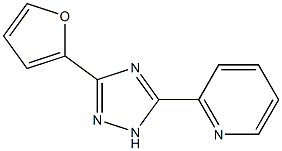 2-[3-(2-furyl)-1H-1,2,4-triazol-5-yl]pyridine Structure