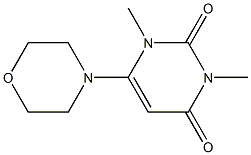 1,3-dimethyl-6-morpholino-1,2,3,4-tetrahydropyrimidine-2,4-dione|