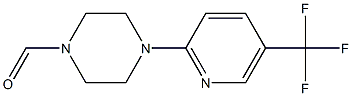 4-[5-(trifluoromethyl)-2-pyridinyl]tetrahydro-1(2H)-pyrazinecarbaldehyde|