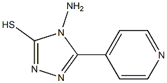 4-amino-5-(4-pyridinyl)-4H-1,2,4-triazole-3-thiol|