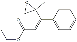 ethyl 3-(2-methyloxiran-2-yl)-3-phenylacrylate Structure