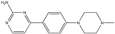 4-[4-(4-methylpiperazino)phenyl]-2-pyrimidinamine|