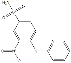  3-nitro-4-(2-pyridylthio)benzene-1-sulfonamide