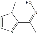 1-(1-methyl-1H-imidazol-2-yl)ethanone oxime Structure