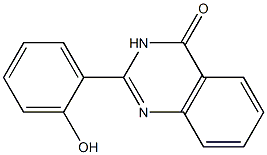 2-(2-hydroxyphenyl)-3,4-dihydroquinazolin-4-one,,结构式