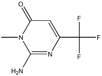 2-amino-3-methyl-6-(trifluoromethyl)-4(3H)-pyrimidinone