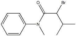 2-bromo-N,3-dimethyl-N-phenylbutanamide, 1017036-82-6, 结构式