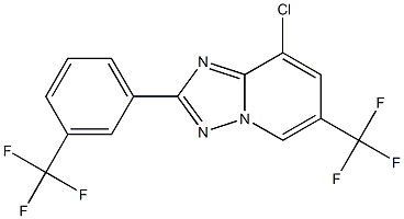 8-chloro-6-(trifluoromethyl)-2-[3-(trifluoromethyl)phenyl][1,2,4]triazolo[1,5-a]pyridine