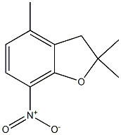 2,2,4-trimethyl-7-nitro-2,3-dihydro-1-benzofuran Structure