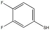 3,4-difluorobenzenethiol 化学構造式