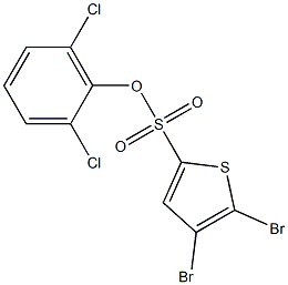 2,6-dichlorophenyl 4,5-dibromothiophene-2-sulfonate