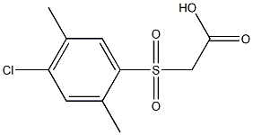 2-[(4-chloro-2,5-dimethylphenyl)sulfonyl]acetic acid