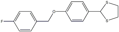 2-{4-[(4-fluorobenzyl)oxy]phenyl}-1,3-dithiolane