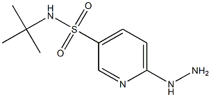 N-(tert-butyl)-6-hydrazinopyridine-3-sulfonamide