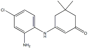  3-(2-amino-4-chloroanilino)-5,5-dimethyl-2-cyclohexen-1-one