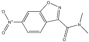 N,N-dimethyl-6-nitro-1,2-benzisoxazole-3-carboxamide