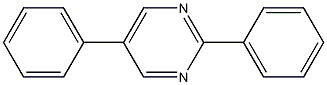 2,5-diphenylpyrimidine 化学構造式
