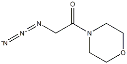 Azidoacetic acid morpholide,,结构式