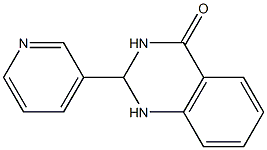 2-(3-pyridinyl)-2,3-dihydro-4(1H)-quinazolinone Structure