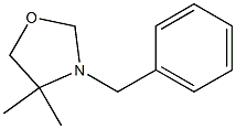 3-benzyl-4,4-dimethyl-1,3-oxazolane Structure