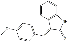 3-(4-methoxybenzylidene)indolin-2-one