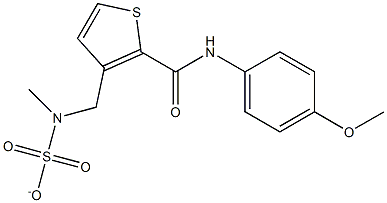  2-[(4-methoxyanilino)carbonyl]-3-thienyl-N,N-dimethylsulfamate