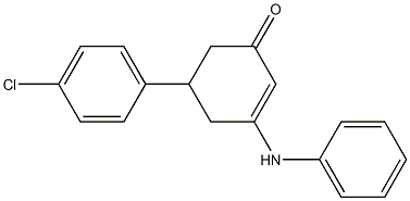  3-anilino-5-(4-chlorophenyl)cyclohex-2-en-1-one