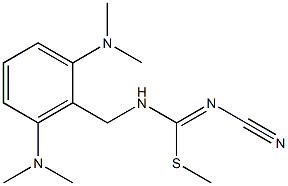 2-({[(cyanoimino)(methylthio)methyl]amino}methyl)-1,3-bis(dimethylamino)benzene