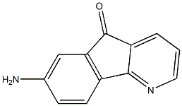 7-amino-5H-indeno[1,2-b]pyridin-5-one Struktur