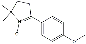 5-(4-methoxyphenyl)-2,2-dimethyl-3,4-dihydro-2H-pyrrolium-1-olate