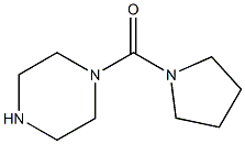 Piperazine-1-YL-Pyrrolidin-1-YL-Methanone 结构式