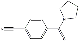 4-(tetrahydro-1H-pyrrol-1-ylcarbothioyl)benzonitrile