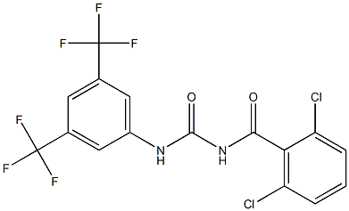 N-(2,6-dichlorobenzoyl)-N'-[3,5-di(trifluoromethyl)phenyl]urea