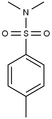 N1,N1,4-trimethylbenzene-1-sulfonamide Structure