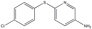  6-[(4-chlorophenyl)thio]pyridin-3-amine