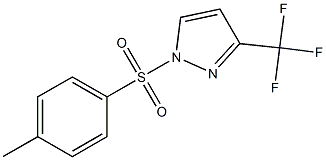 1-[(4-methylphenyl)sulfonyl]-3-(trifluoromethyl)-1H-pyrazole Structure