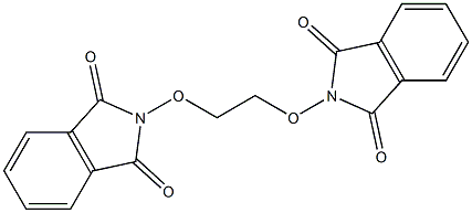 2-{2-[(1,3-dioxo-1,3-dihydro-2H-isoindol-2-yl)oxy]ethoxy}-1H-isoindole-1,3(2H)-dione,,结构式