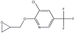 3-chloro-2-(oxiran-2-ylmethoxy)-5-(trifluoromethyl)pyridine