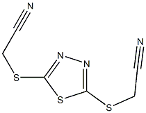  2-({5-[(cyanomethyl)thio]-1,3,4-thiadiazol-2-yl}thio)acetonitrile