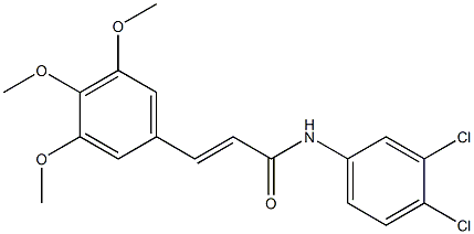 N1-(3,4-dichlorophenyl)-3-(3,4,5-trimethoxyphenyl)acrylamide