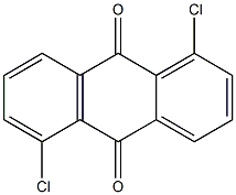 1,5-dichloro-9,10-dihydroanthracene-9,10-dione Structure