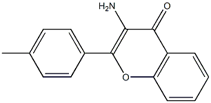 3-amino-2-(4-methylphenyl)-4H-chromen-4-one 结构式