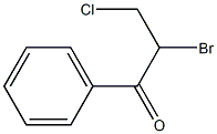 2-bromo-3-chloro-1-phenylpropan-1-one